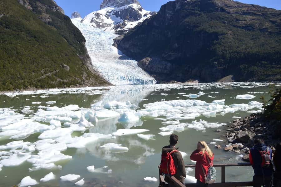 3 Days in Patagonia. Torres del Paine, Perito Moreno and Balmaceda Glacier. - Day 1 Torres del Paine: caves, waterfalls, and Grey Glacier air-time