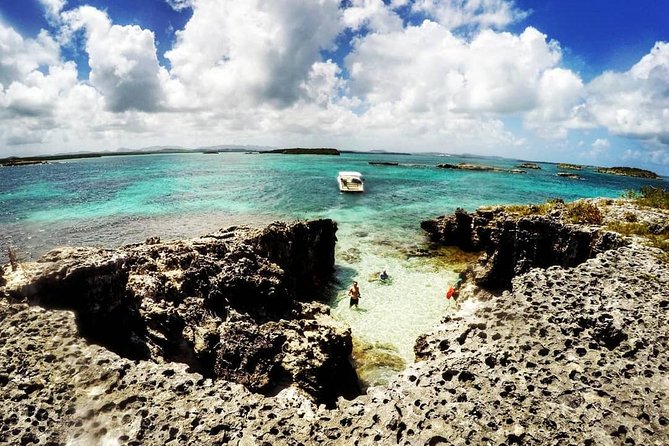 Adventure Antigua - Eli's Original Eco Tour - Stop 1: Great Bird Island swim, snorkel, nature walk, and lunch