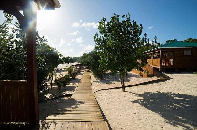 Adventure Power Boat Tour Antigua and Private Laviscount Island - Great Bird Island snorkeling time: reef viewing with a timing reality check