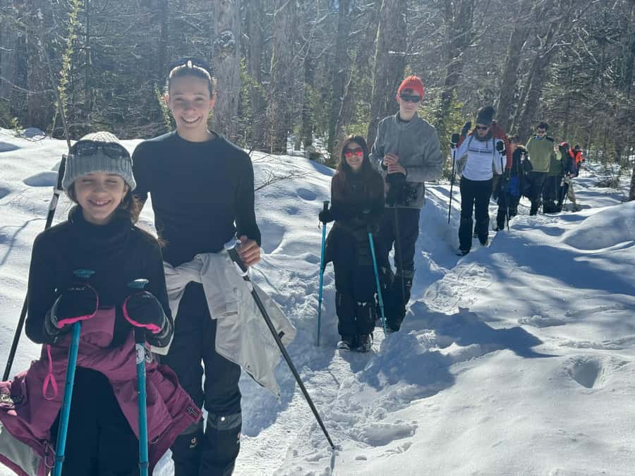 Andean Lakes, Pucón, Chile - Winter edition: snowshoes and frozen lagoons