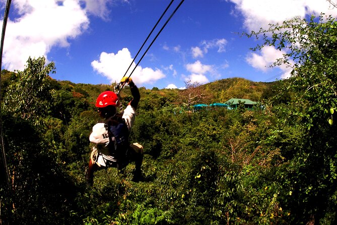 Antigua Zipline Canopy Adventure from St John’s - How the course runs: training trail to the first flight