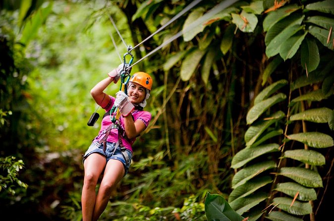 Antigua Zipline & Kayaking Combo From St. John's - The Cross-Island Ride: Tropical Rainforest into the South-West Coast