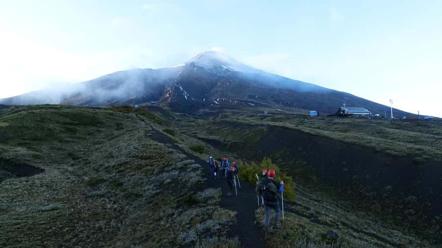 Ascent to Villarrica volcano 2,847masl, from Pucón - Price and logistics: what $185 gets you, and what costs extra