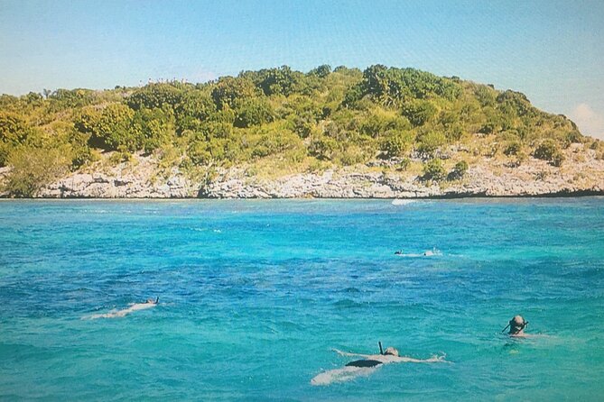 Cades Reef Snorkel Cruise from St. John's Antigua - The 6-hour flow: sailing out, anchoring on the reef, then beach time