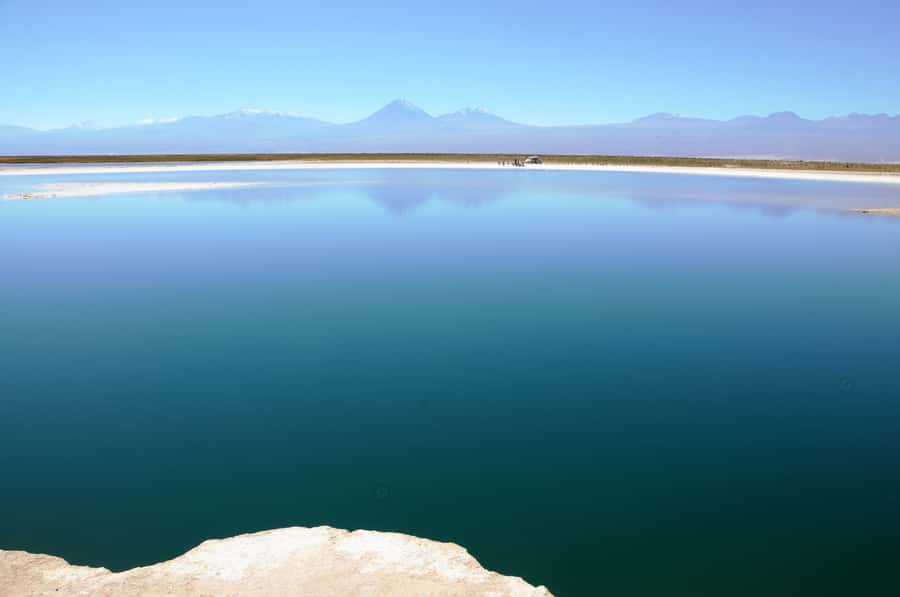 Cejar & Tebenquiche Lagoons Tour with Ojos del Salar Atacama - Piedra Lagoon, the easy warm-up float before Cejar