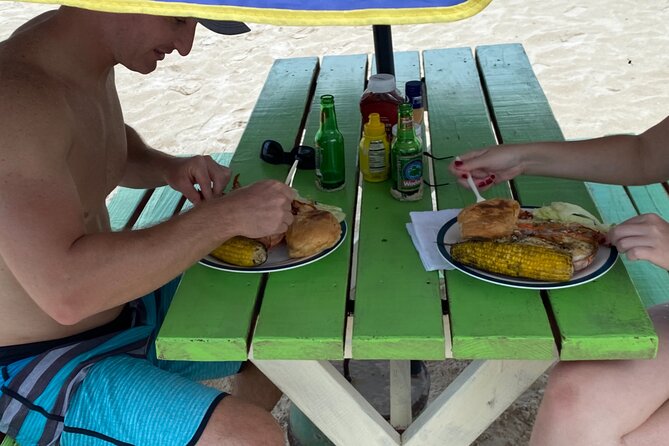 Dickinson bay beach - Rum Punch, Extra Food, and Small Beach Extras