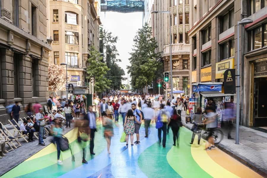 Discover Santiago, where modernity merges with history - San Francisco Church and the endurance of old stone
