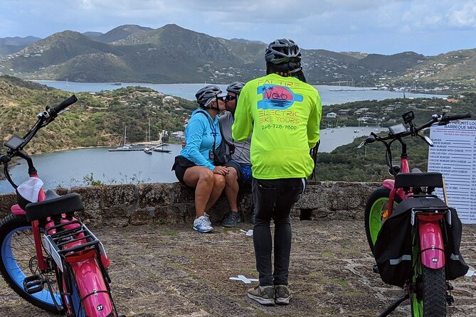 E-Bike Tour of Antigua Forts and Beaches - Stop 2: Shirley Heights gun battery for big coastal views
