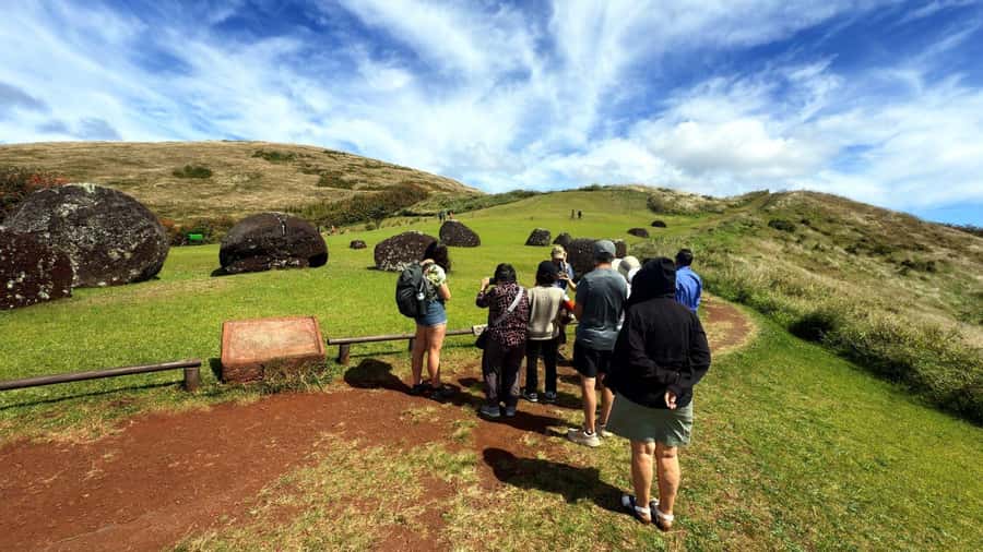 Easter Island: Half-Day Archaeology Tour - Puna Pau quarry: where the red topknots come from