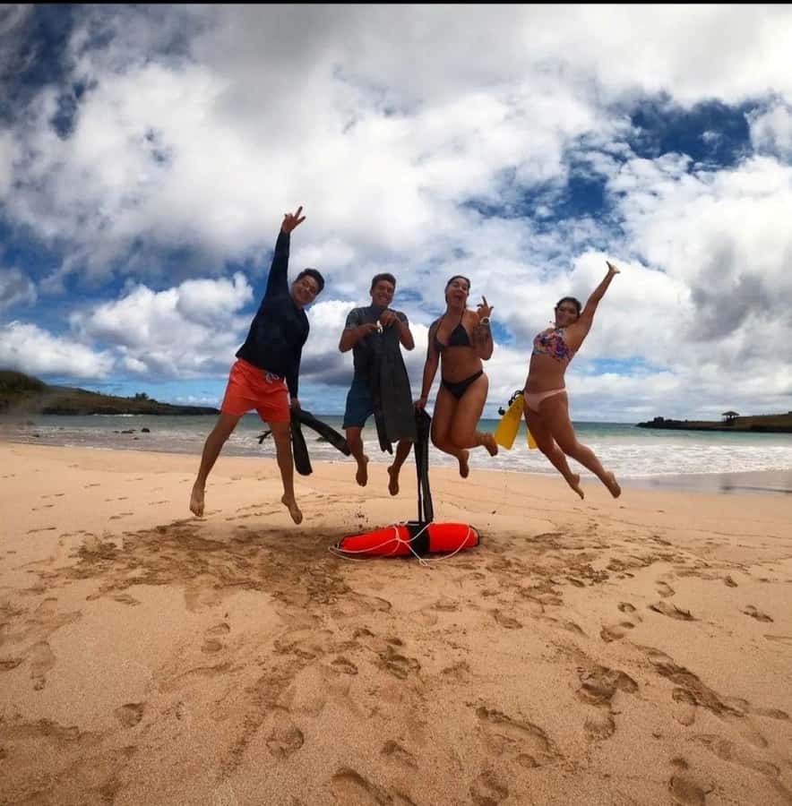 Easter island: Snorqueling tour on coral reefs - National Park time: photo stop, guided tour, and safety briefing