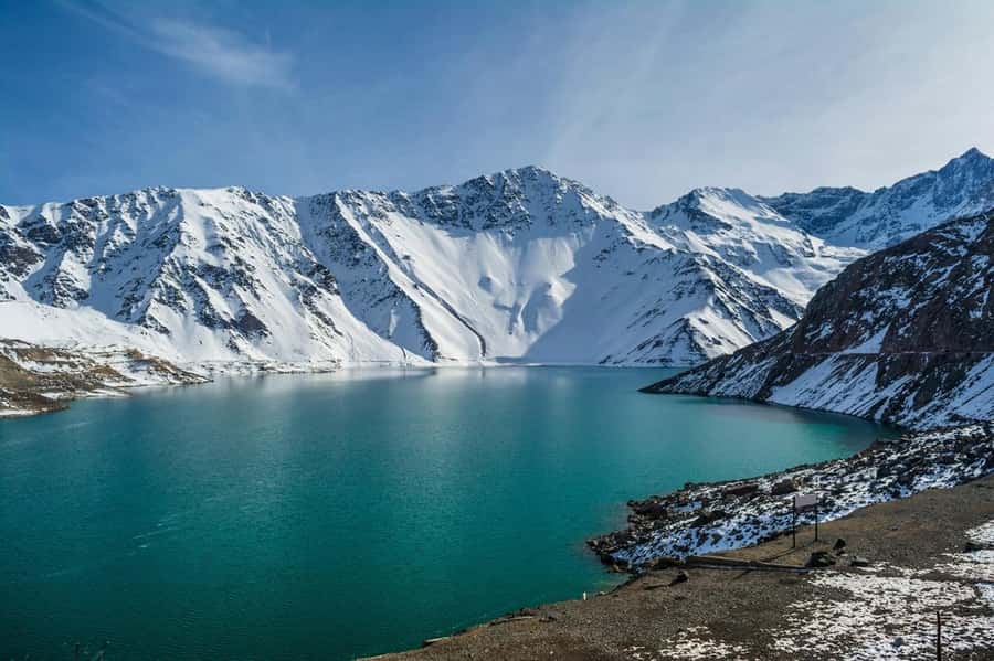 Embalse del Yeso, Cajon del Maipo - Why Embalse del Yeso looks the way it does