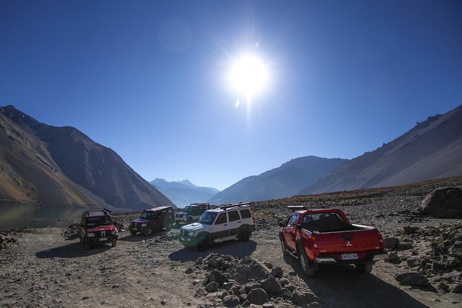 Embalse el Yeso and Termas del Plomo in semi-private 4x4 - Termas del Plomo: soak time with volcano-heated water
