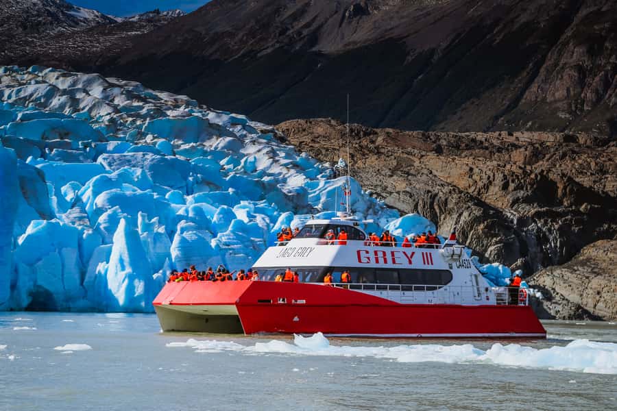 From Puerto Natales: Grey Glacier Tour - Pick-up and shared transport: smooth start, lots of hotels
