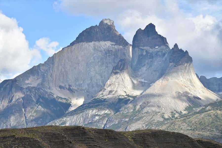 From Punta Arenas: Full Day Torres del Paine - Milodon Cave Natural Monument, fossils and Patagonia scale in one stop