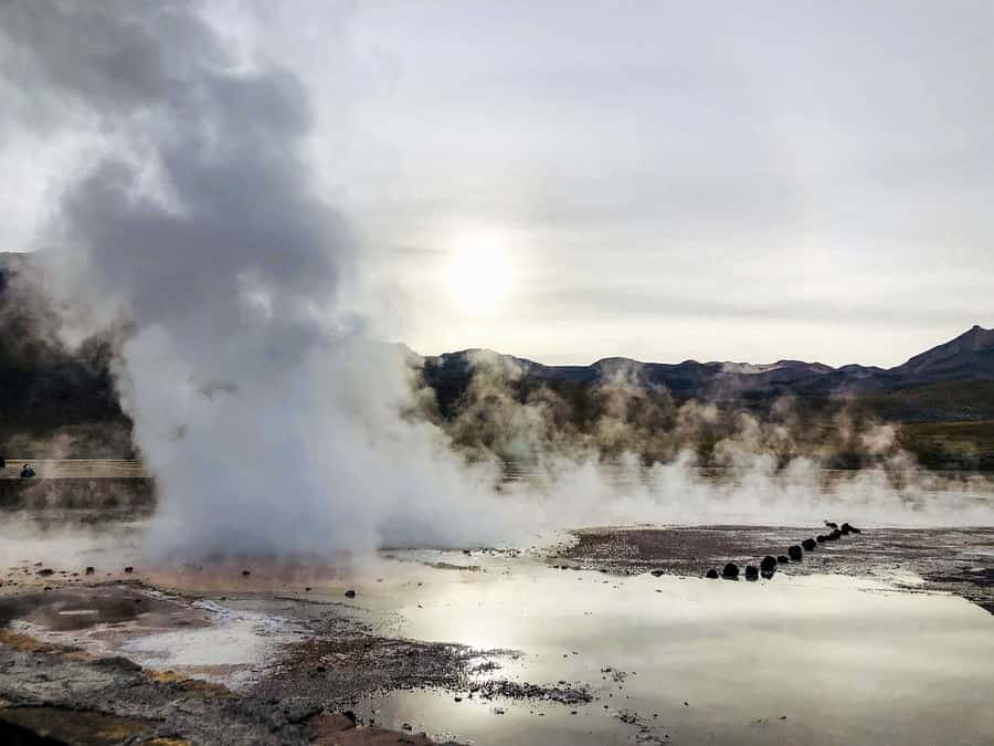 From San Pedro de Atacama: Geysers del Tatio Half-Day Tour - Machuca on the return: ancestral-style houses with great morning light