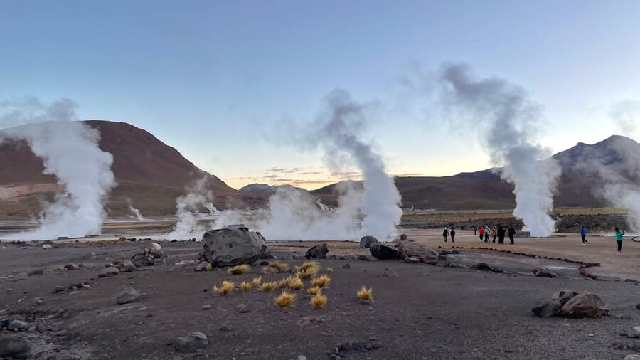 From San Pedro de Atacama: Tatio Geysers and Machuca Tour - Machuca Wetlands (Bofedal): Birds, Water, and a Small Adobe Town