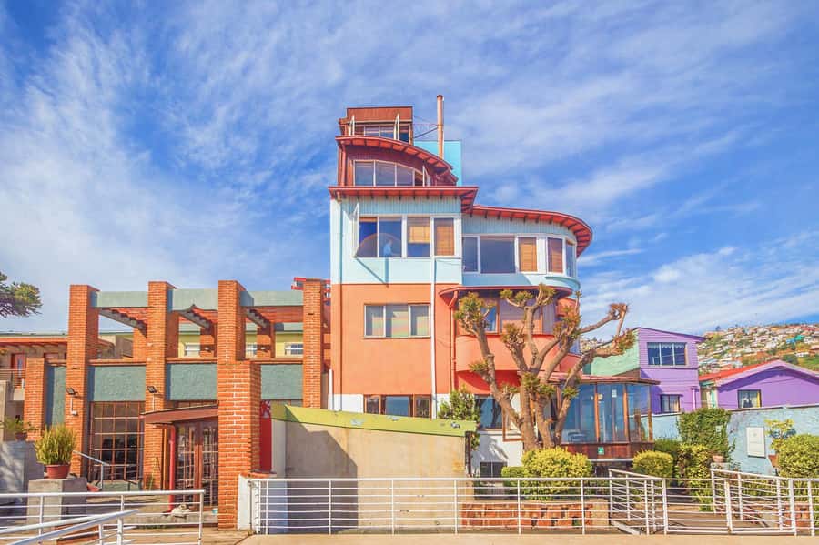 From Santiago: Vineyard, Valparaíso, and Viña del Mar Tour - La Sebastiana: where Neruda’s house turns into a guided story