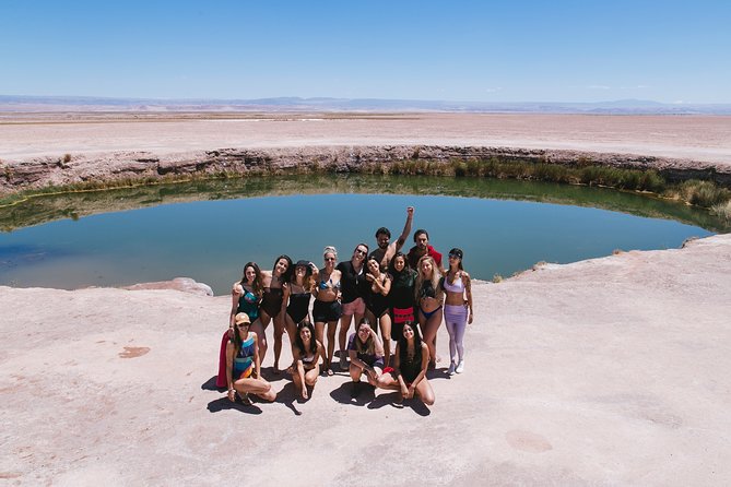 Full Atacama - SORBAC (group tours) - Day 4: Geyser del Tatio sunrise, Guatin canyon trek, and Puritama’s 7 thermal pools