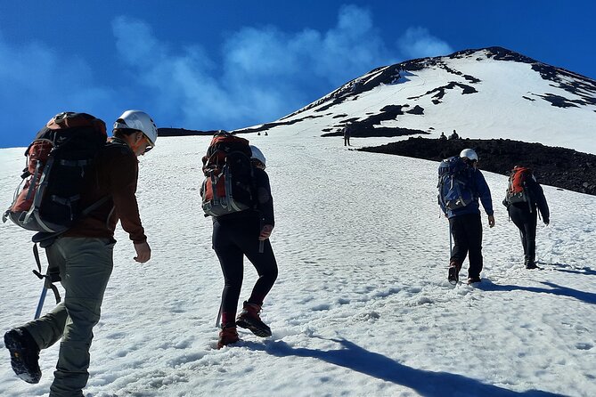 Full Day Mountaineering to Villarrica Volcano from Pucón - 6:00 am From Pucón: What Your Day Feels Like
