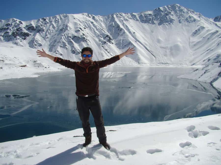 Full day reservoir of the plaster, Cajon del Maipo - Cajon del Maipo gateway, the San Jose del Maipo stop, and first views