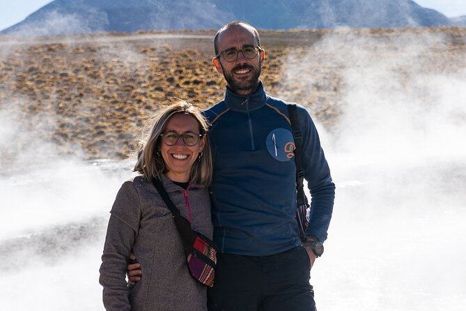 Guided tour to the Tatio Geyser breakfast at Geyser Blanco - Machuca: a real food stop, goat cheese and llama empanadas