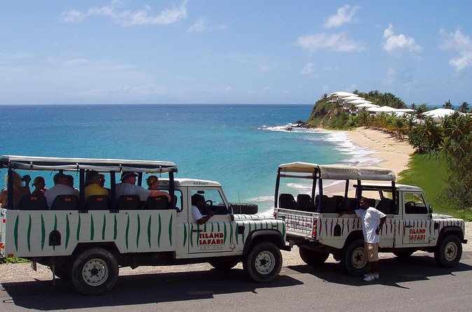 Island Safari Discovery - Potworks Dam, a key Antigua landmark stop that breaks up the day