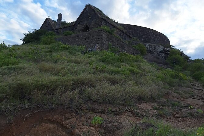 Island Tour - Shirley Heights: the lookout where you can actually see the coastline