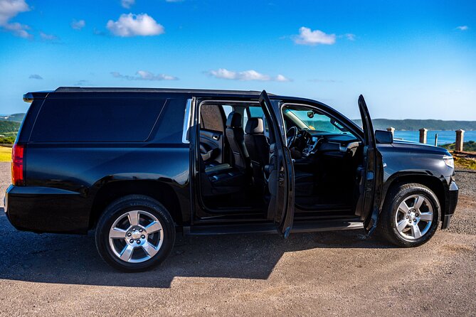 Luxury Airport transfer from or to Antigua Airport - First Impressions at V.C. Bird Airport: Name Plate, No Guesswork