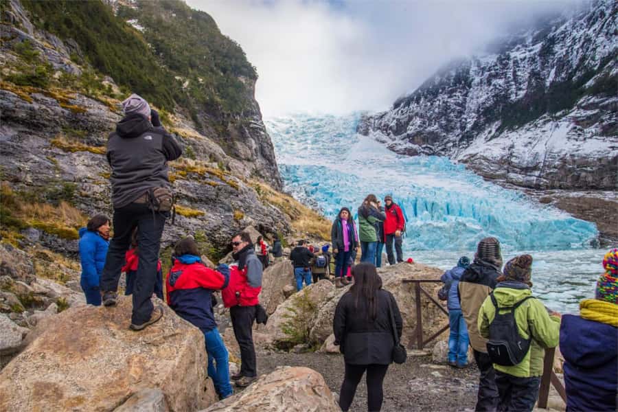 P. Natales: Balmaceda & Serrano Glaciers with Lunch & Whisky - Balmaceda Glacier at 11:00: the first big wow moment