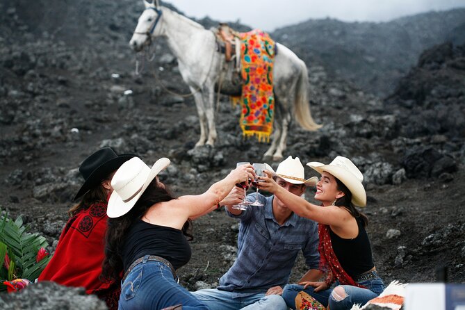 Pacaya Volcano Luxury Sunset Horseback Riding Tour/ Dinner Cooked by-Lava Chef - Up the volcano: what the ride over lava rock is really like