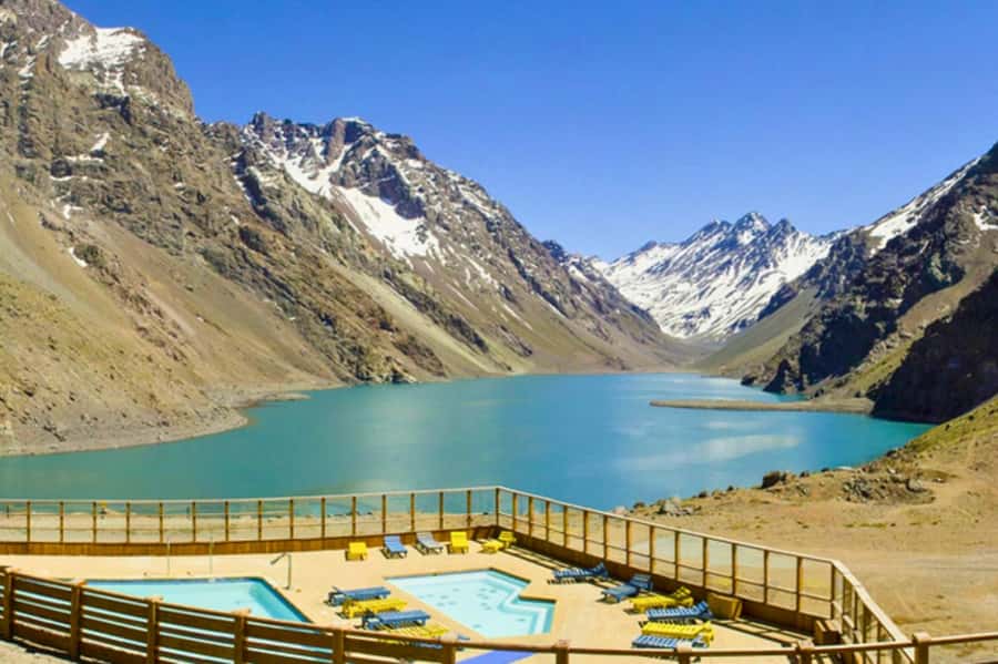 Portillo & Laguna del Inca with Lunch at the Hotel Portillo - Salto del Soldado: the rocks that carry a legend