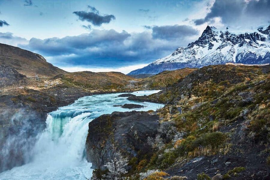 Puerto Natales: Tour Package (Full Day + Base Torres + Grey) - Day 1 in Torres del Paine: Full-Day Sights to Nordenskjöld, Pehoé, Salto Grande, and Milodon Cave