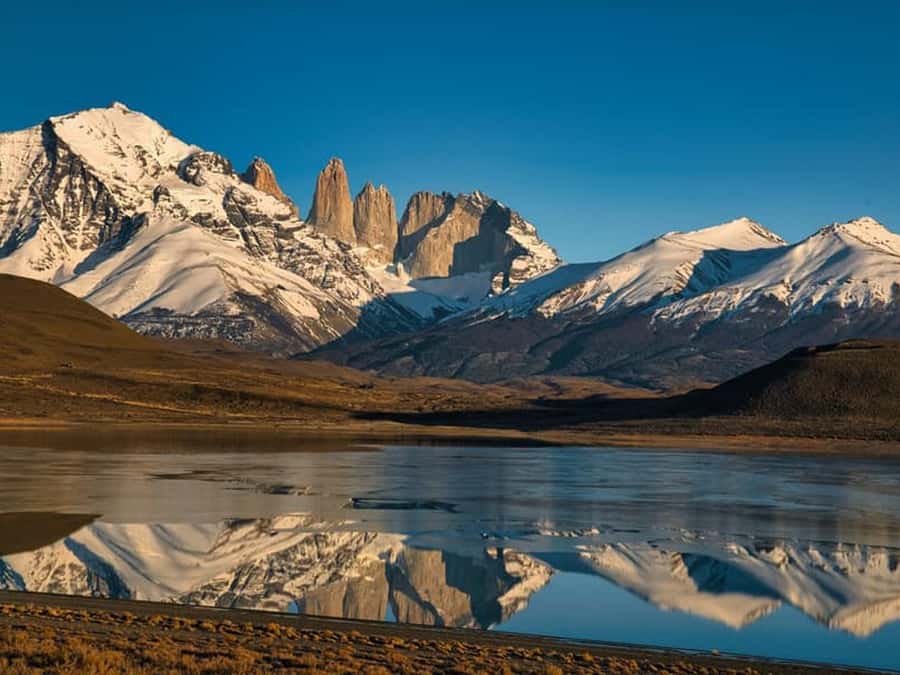 Punta Arenas: Full-Day Torres del Paine Tour - Grey Beach icebergs: the shore where the scenery does the work