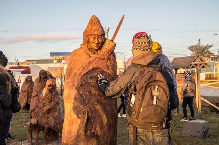 Punta Arenas: King Penguin Park and Tierra del Fuego Trip - Porvenir and Plaza Selknam: Short Stop, Real Sense of Place