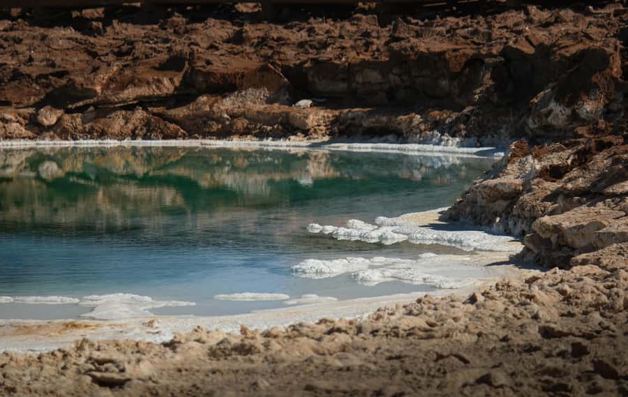 San Pedro Atacama: Baltinache Lagoons - Baltinache Lagoons, in One Sentence: Salt and Sky Replace Sand
