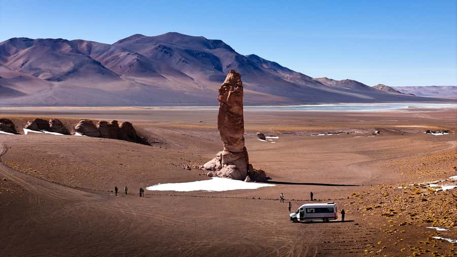 San Pedro de Atacama: Atacama Desert and Salt Flats Day Trip - Pacana’s Monks, giant volcanic shapes and why they matter