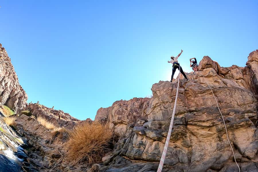 San Pedro de Atacama: Desert Tour with Canyoning & Trekking - Rappel training: how the guide keeps first-timers comfortable