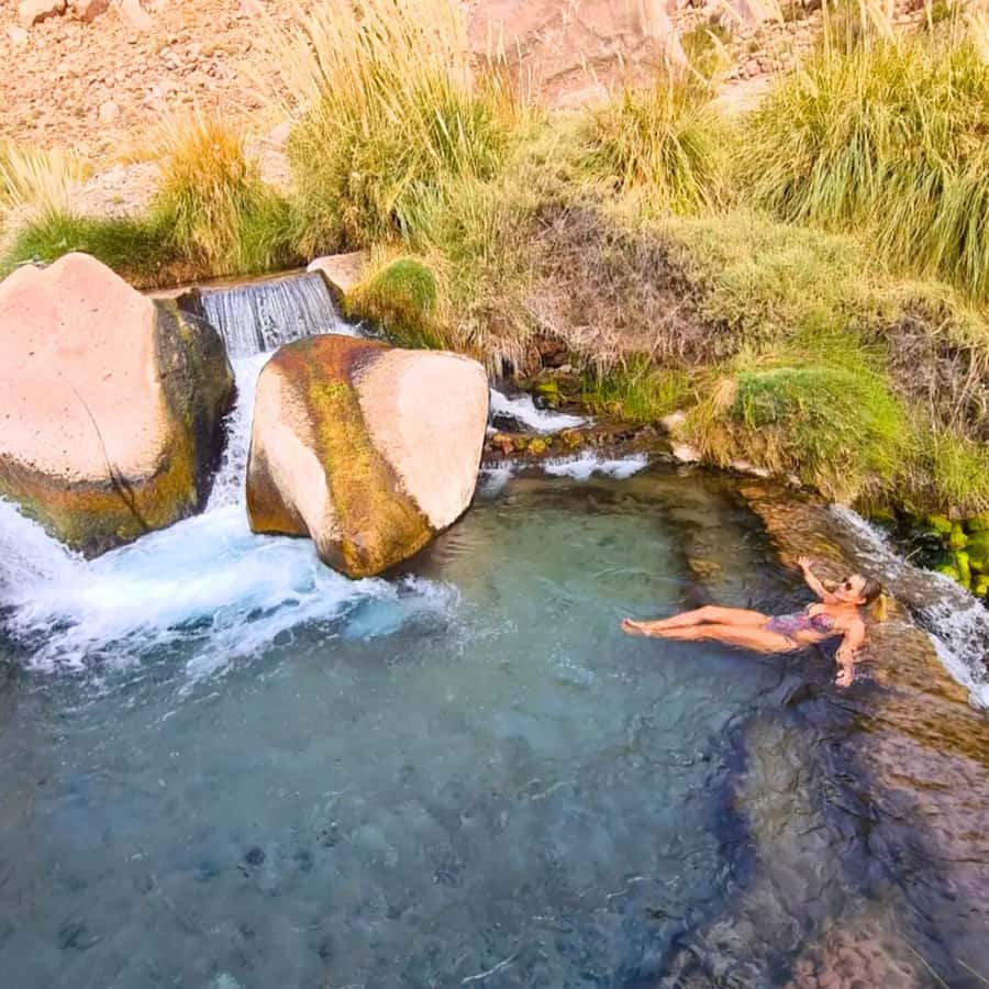 San Pedro de Atacama: Spa de Puritama - The water at 33.5°C: minerals, comfort, and realistic expectations