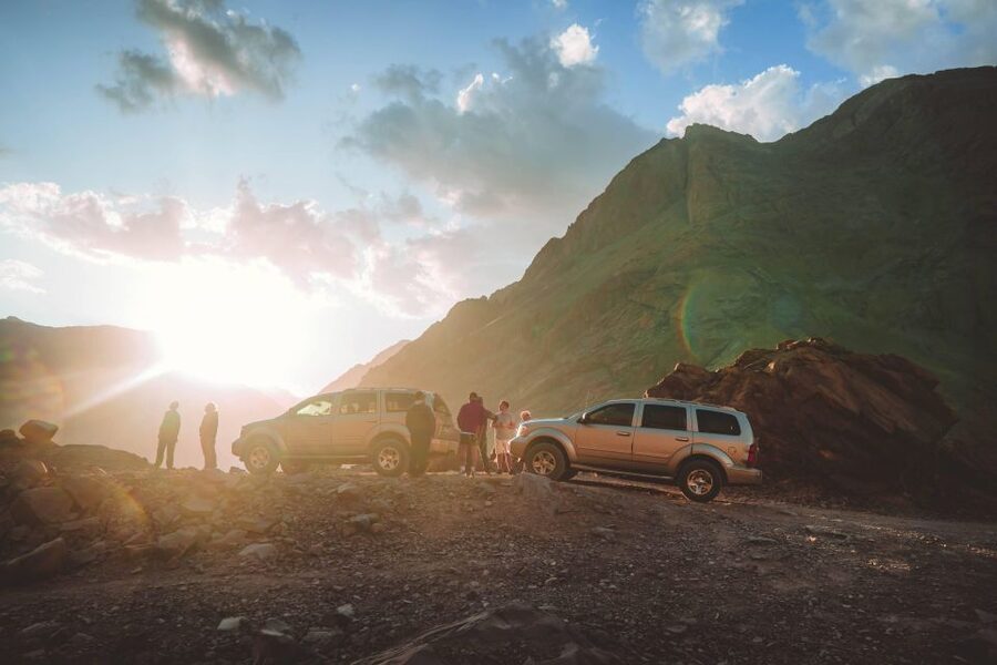 Santiago: Cajón del Maipo Hot Springs & Chilean Barbecue - Sunset viewpoints and the campfire stargazing finish