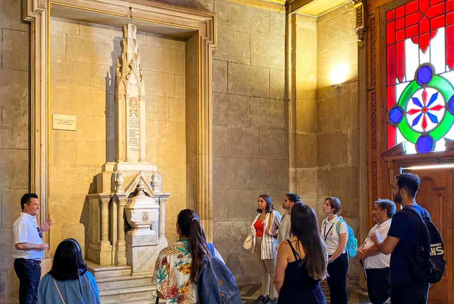 Santiago Cathedral's Bell Tower Official Tour - The Patio de los Naranjos and the orange-tree surprise