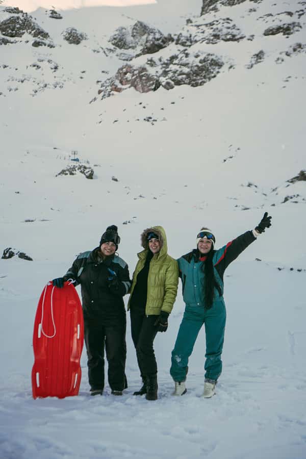 Santiago: Panoramic Snow Tour in Farellones Region. - Mirador Lomas del Viento and the First Photo Break