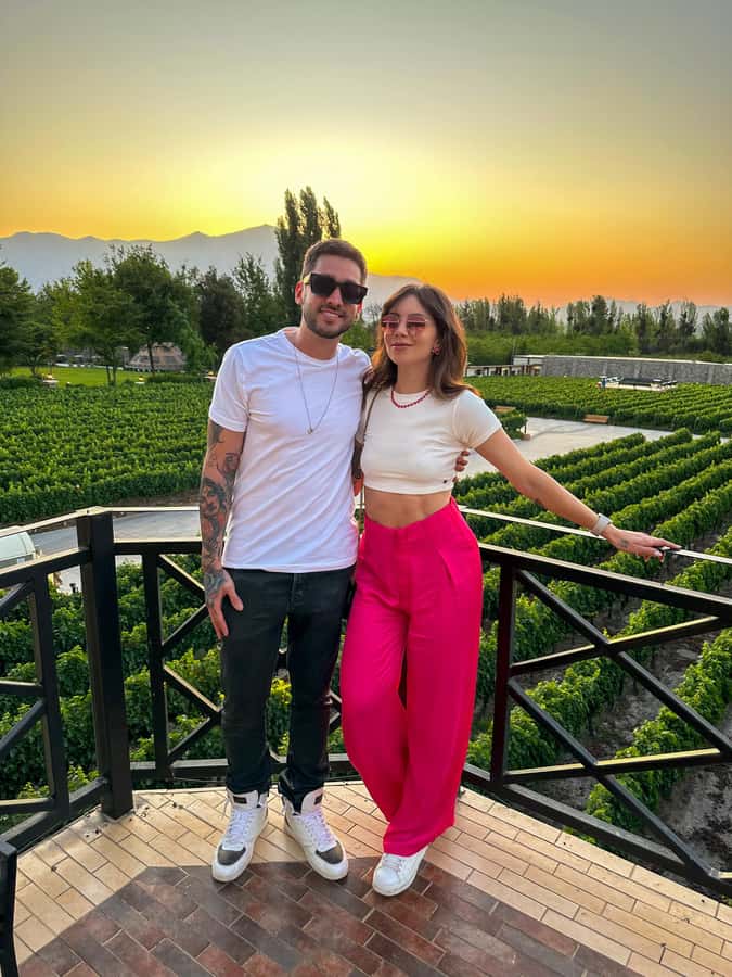 Santiago: Sunset at Vinicola Alyan Family - Why Alyan Family Wines is a different kind of Santiago wine stop
