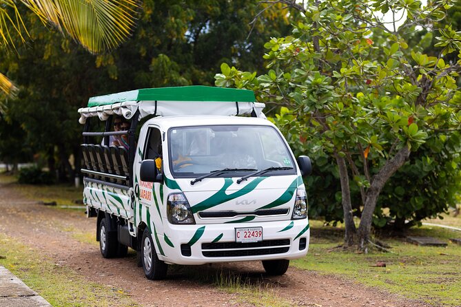 SoCoHo Jeep Safari - Historical Sites - Lunch - Beach - Betty’s Hope sugar plantation: ruins, museum, and the 17th-century story