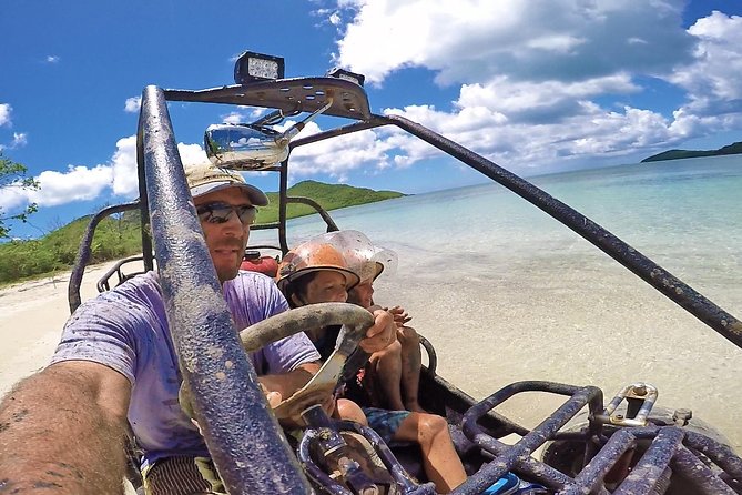 St. Mary's Mud Buggy Experience - ATV side-by-side in southern Antigua, with Jennings as your anchor