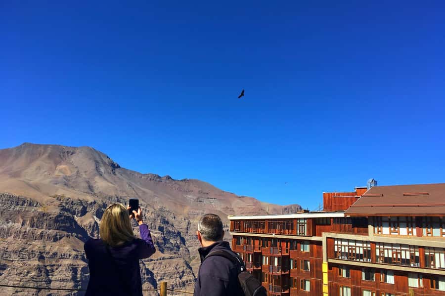 Sunset over the Andes Mountains - Valle Nevado: A Quick Look at the Ski Resort World (Without the Cost of Activities)