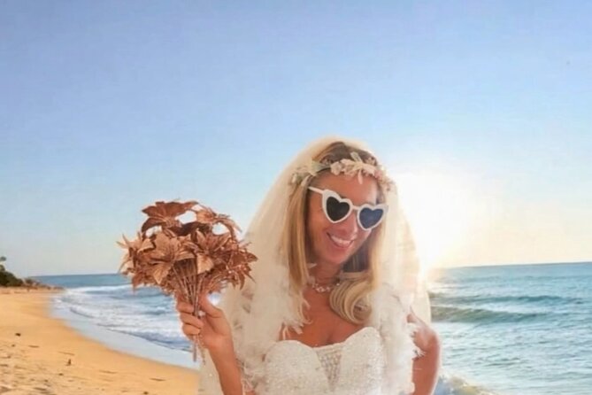 The Ultimate PRETEND Wedding Experience - Turning a Beach Day Into a Wedding Fantasy