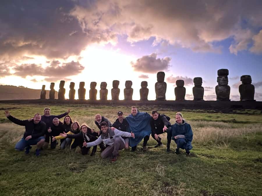 Tongariki Sunrise: Half Day Private Tour - Tongariki Sunrise at Ahu Tongariki: the main attraction