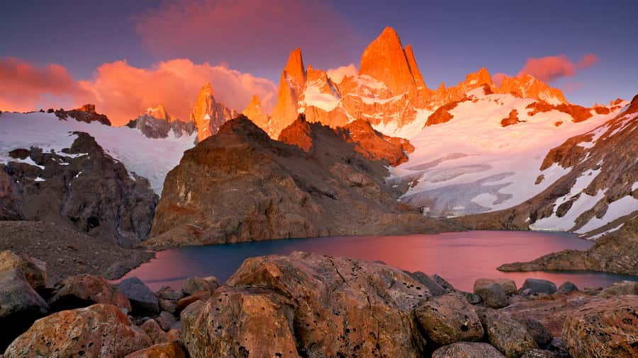 Torres del Paine Day Trip from El Calafate - First big hits: Paine Grande, Almirante Nieto, and Lake Grey photos