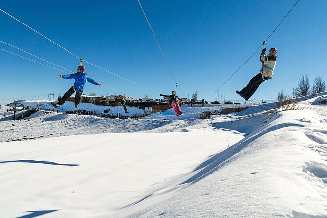 Tour Parque Farellones Ticket+Transportation, optional Snowwear - What you pay for: $155 plus the rides that actually count