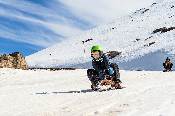 Tour Parque Farellones Ticket+Transportation, optional Snowwear - Farellones time block: about 7 hours in the park